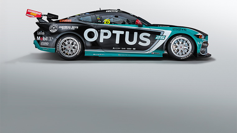 2025 Mobil 1 Optus Racing 25 Livery