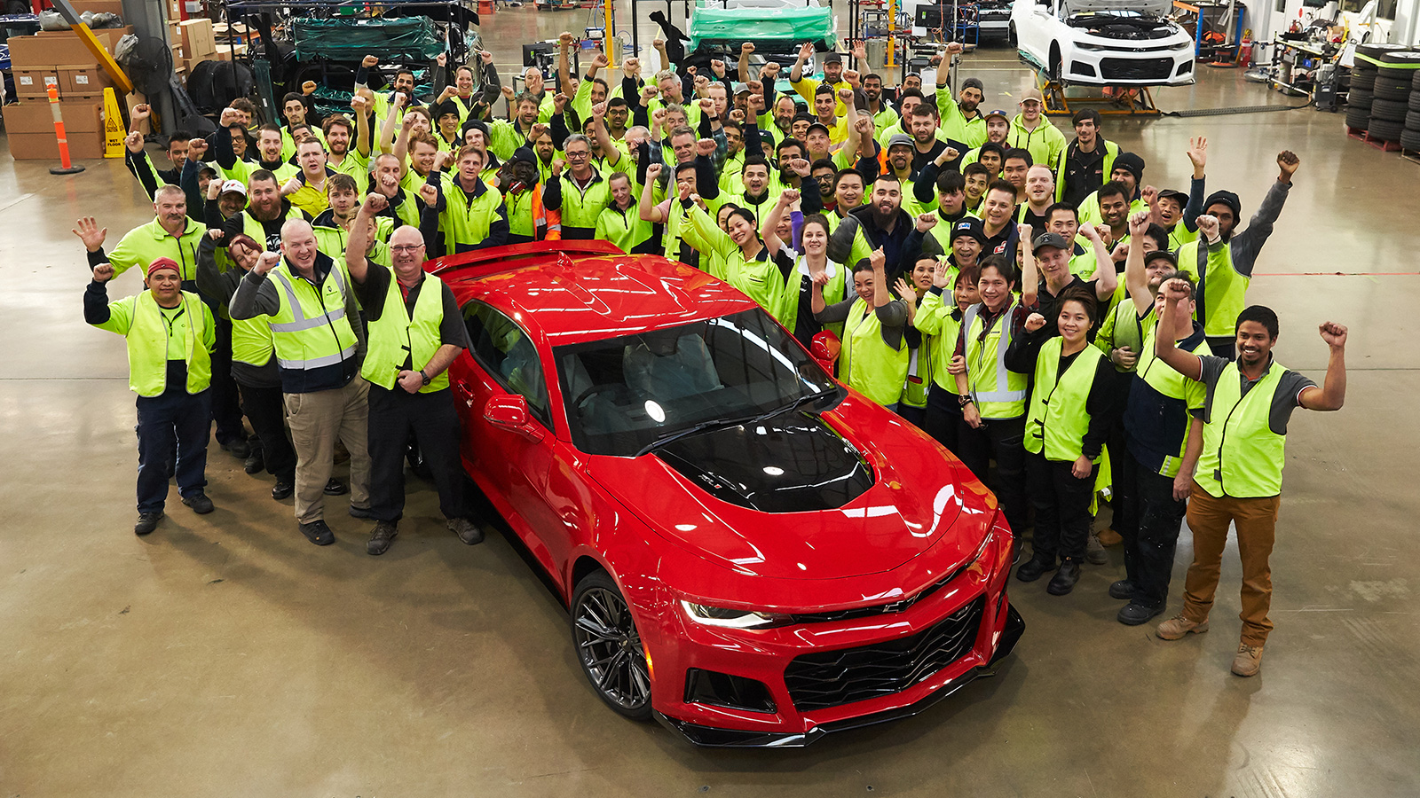 HSV Celebrates Build of its 1,000th Chevrolet Camaro