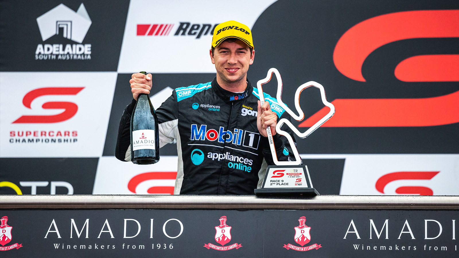 Chaz Mostert collected his fourth trophy of 2021.