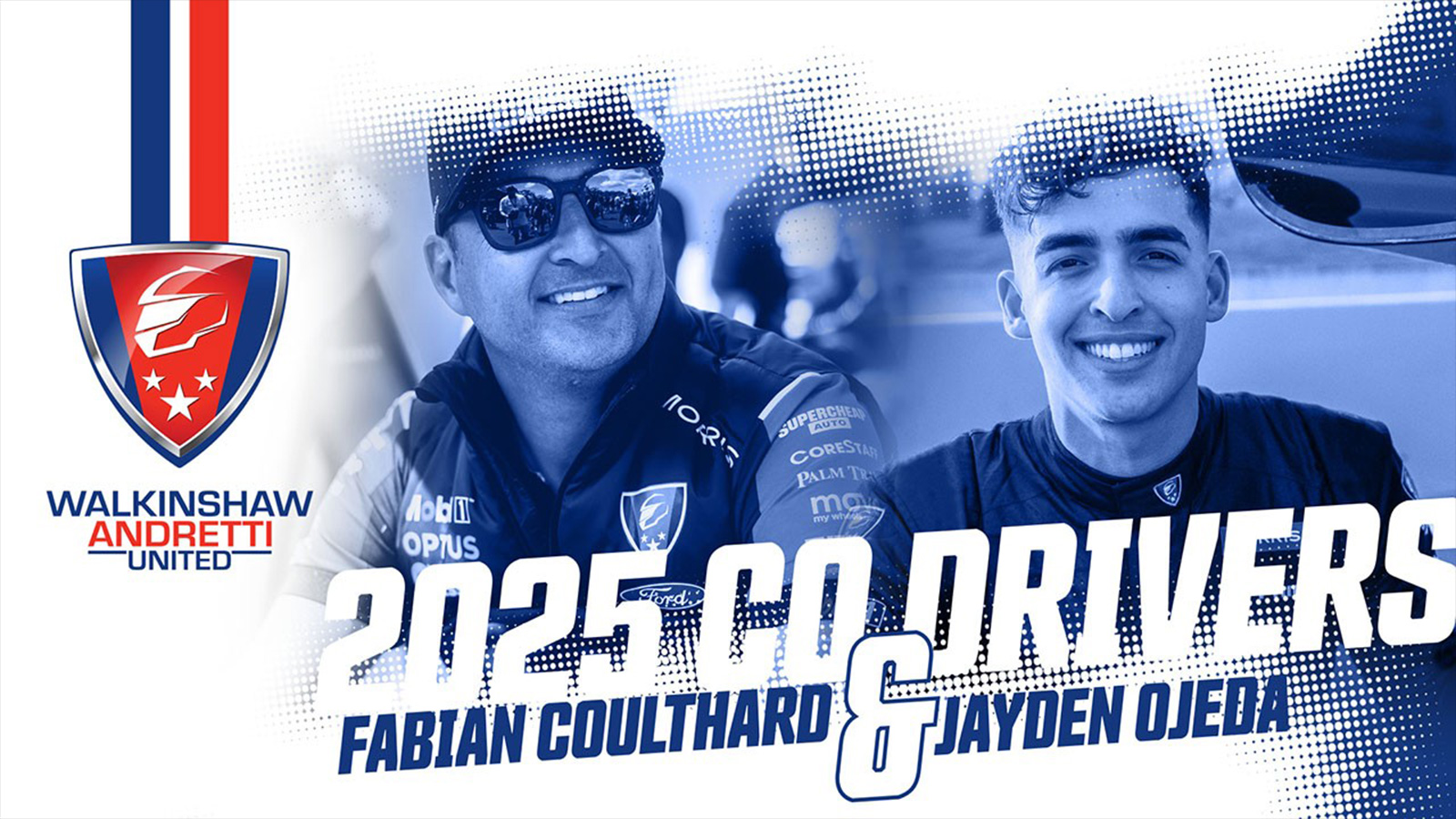 Coulthard and Ojeda Locked in for 2025