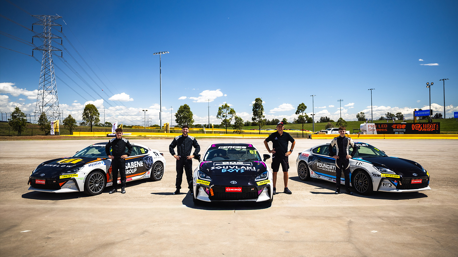Walkinshaw TWG Racing’s 2026 TGRA GR Cup liveries for 2026.