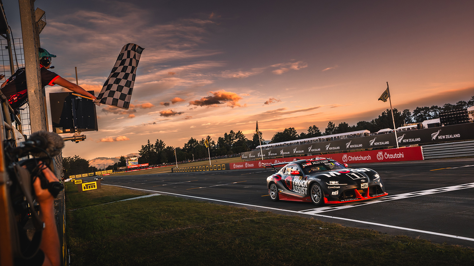 Wood has made it 3 from 3 podiums in NZ.